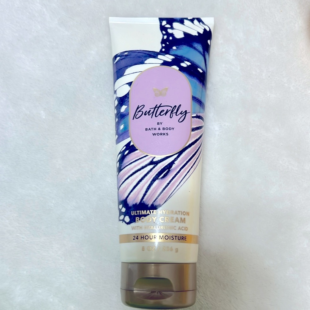 Butterfly ultimate hydration body cream with hyaluronic acid (24 hour moisture)